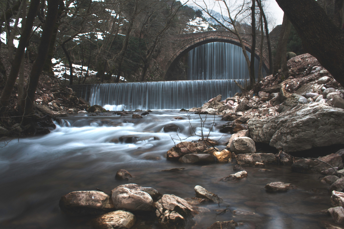 Time Lapse Photography of Waterfall